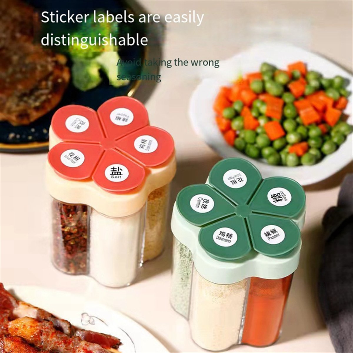 Kitchen Gadgets Popular - 【POPULAIRE KEUZE】Kruidenpotje Kruidenfles Kruidenopbergdoos Outdoor Camping