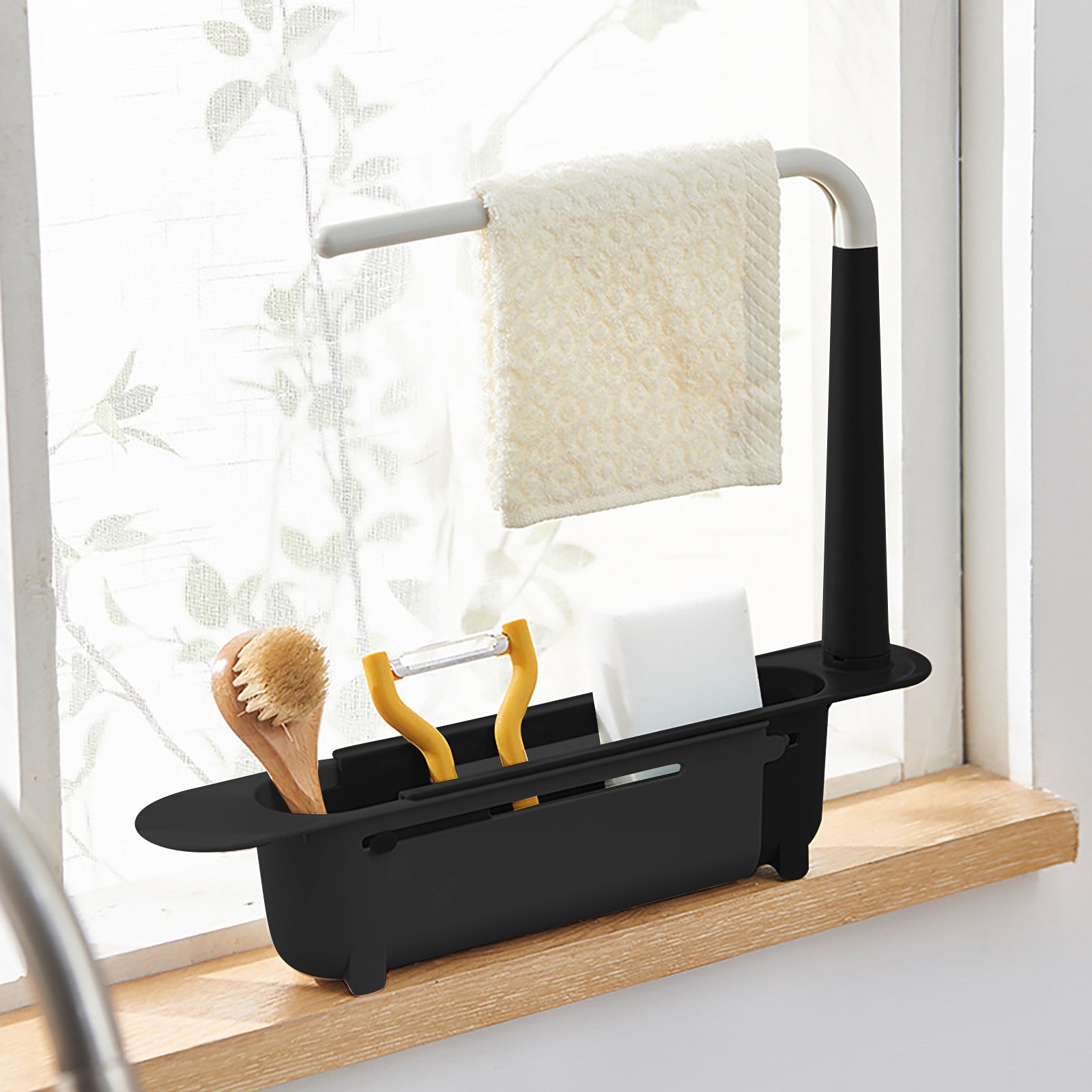 Kitchen Gadgets For Seniors - Elescopische Gootsteen Plank Afdruiprek Keuken Organizer