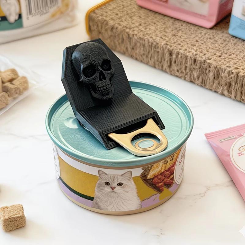Kitchen Gadgets I Need - Gotische schedel-vormige potopener met antislip grip,
