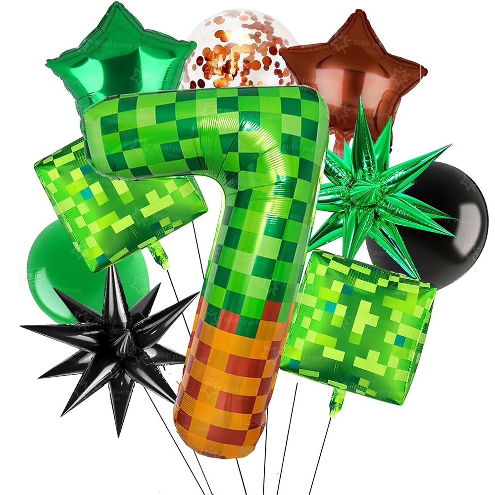 Pixel Miner Nummer Folieballon - Kitchen Gadgets Videos recensie en prijs